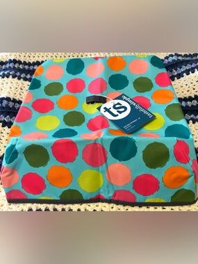 NWT Tastefully Simple TS you’re covered dish cover 15” party dot